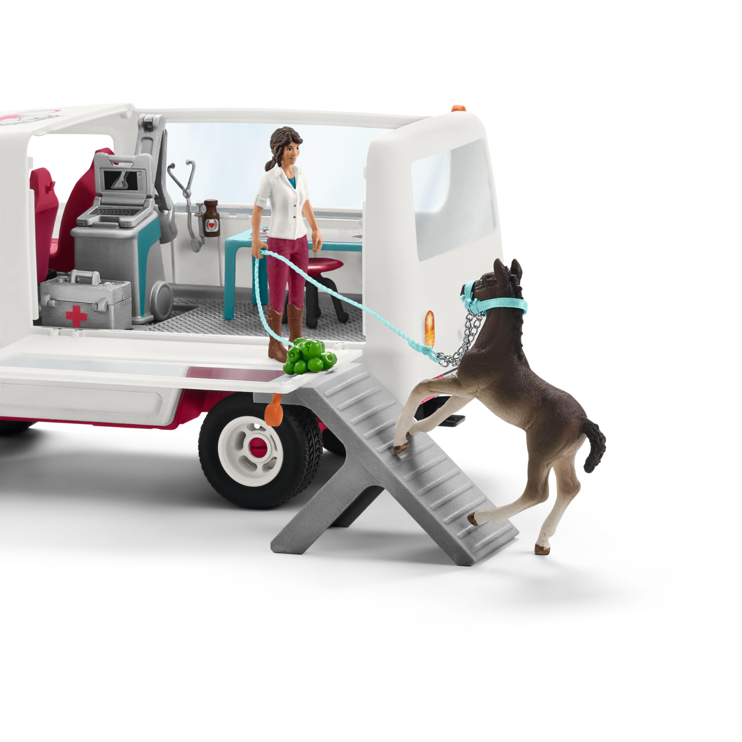 Schleich Horse Club | Mobile Tierärztin mit Fohlen 42439 | 37 Teile