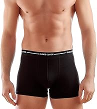 Enrico Coveri Boxer Uomo Super Offerta 3 E 6 Pezzi Boxer Uomo Elasticizzato Elastico Esterno