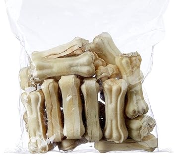 Raw Hide Pressed Bones 3 inch 2 kg Pack