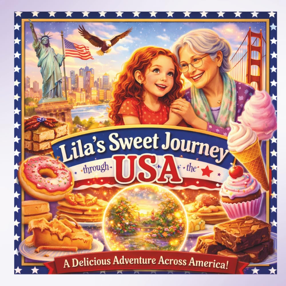 Lila’s Sweet Journey Through the USA (Desserts around the World)