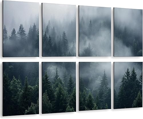 Miniatura 14 de ARPEOTCY Paneles de pared de arte acústico para decoración del hogar, reducen el ruido de la habitación (dormitorio, estudio de grabación, oficina y