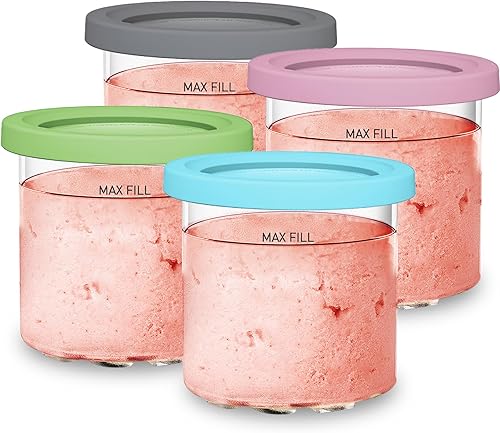 Für Ninja Creami NC299AMZ & NC300s Serie Eismaschinen, BPA-frei und spülmaschine