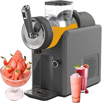 Fro-Zen Drink Maker - No Ice Needed Slushy Machine for Home/Commercial - Slush Maker Fro-Zen Drink Beverage Dispenser Ice-Cool Juice Smoothie Making Equipment - 5 Preset Programs Black
