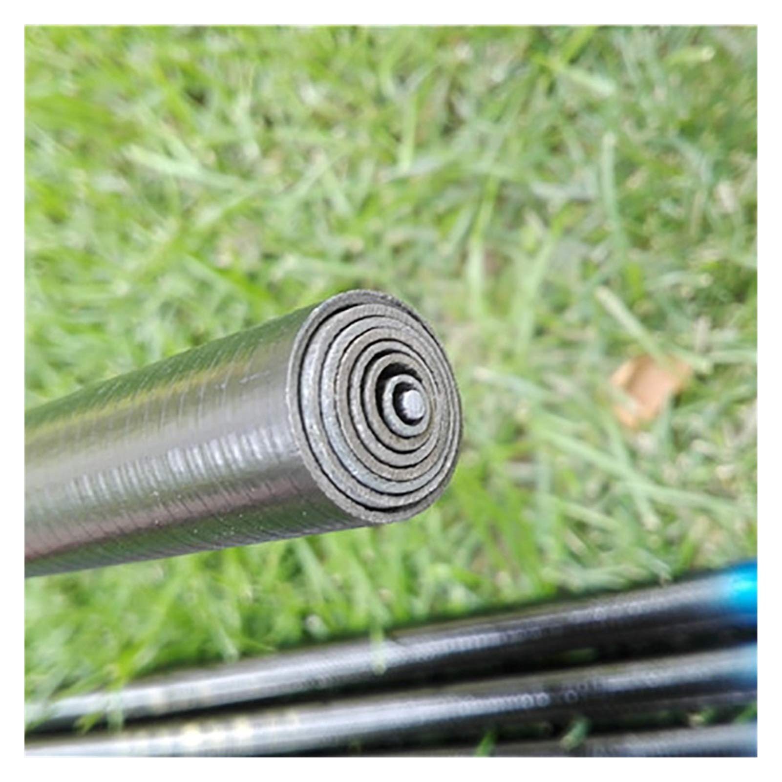 Canna da pesca ad alto tenore di carbonio 2.7M - 5.4M for la pesca canne telescopiche in fibra di carbonio da attrezzatura Accessori