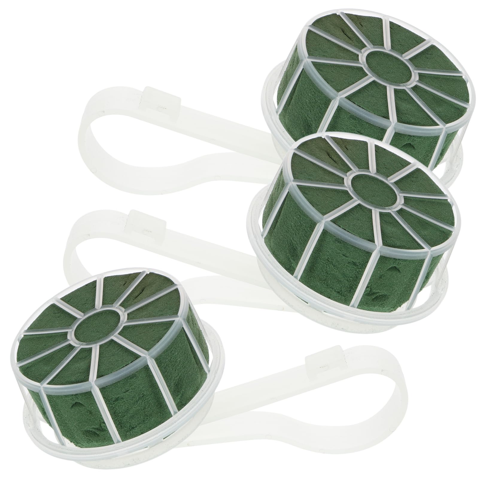 ERINGOGO 3Pcs Floral Foam Cages for Wedding Bouquets High Density Water Absorb Flower Mud DIY Floral Arrangement Holder for Home Decor and Floral Crafts
