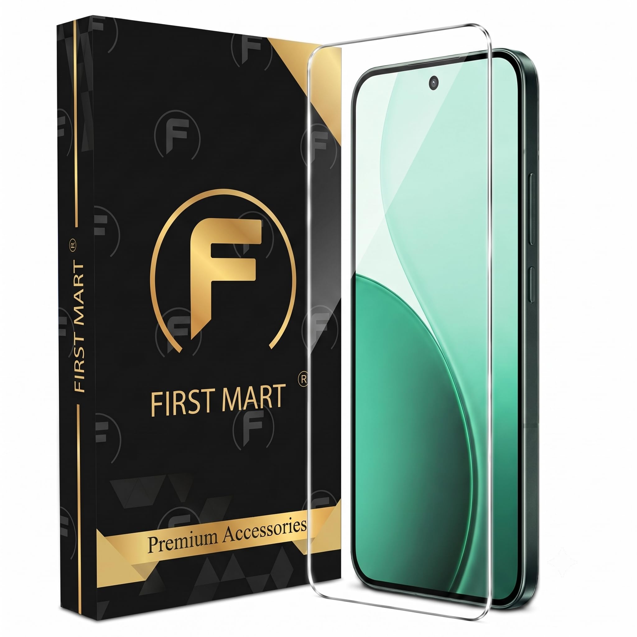 FIRST MART 3D Borderless Tempered Glass for Oppo Reno 14 & Oppo Reno 13 | HD Clear Edge-to-Edge Screen Protector, 9H Scratch Resistant, Oleophobic, Case-Friendly | Pack of 1-picture-29