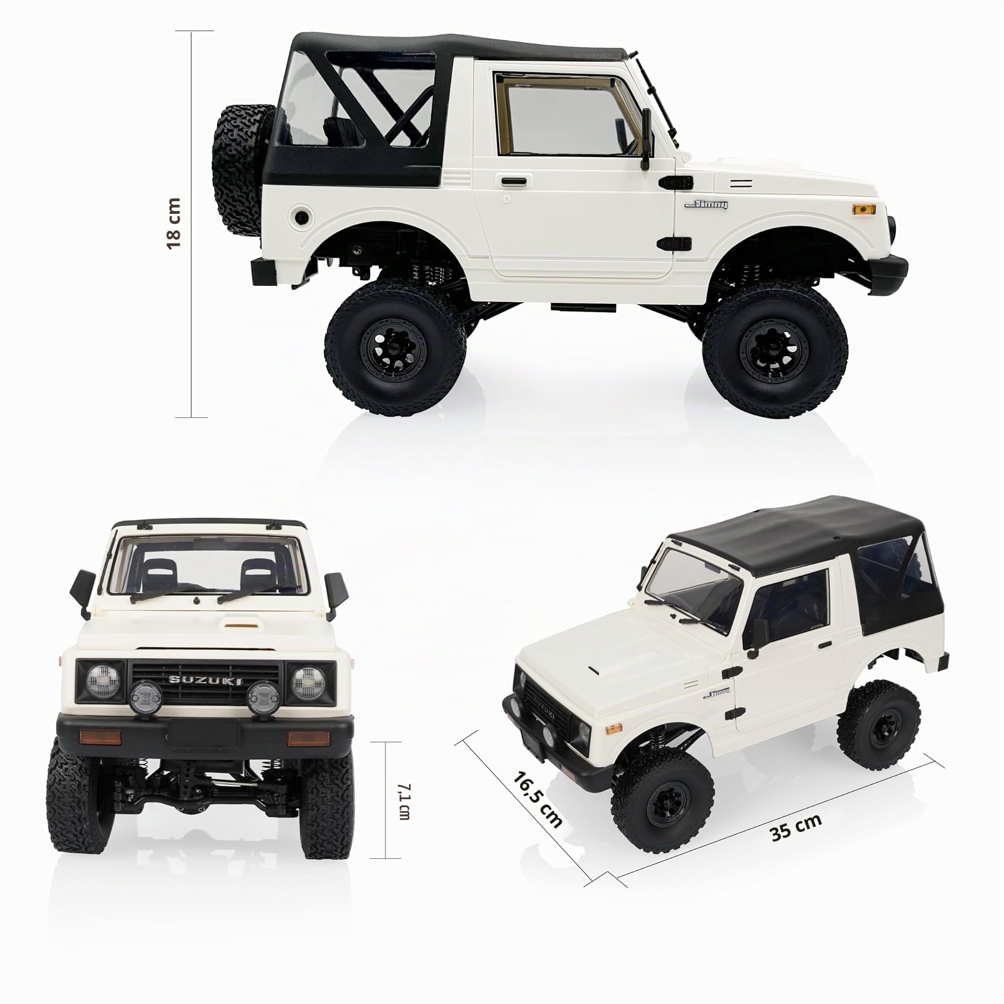 ARRIS Crawler RC 1/10, WPL C74-1 Jimny JA11 Rock Crawler 4x4 Off
