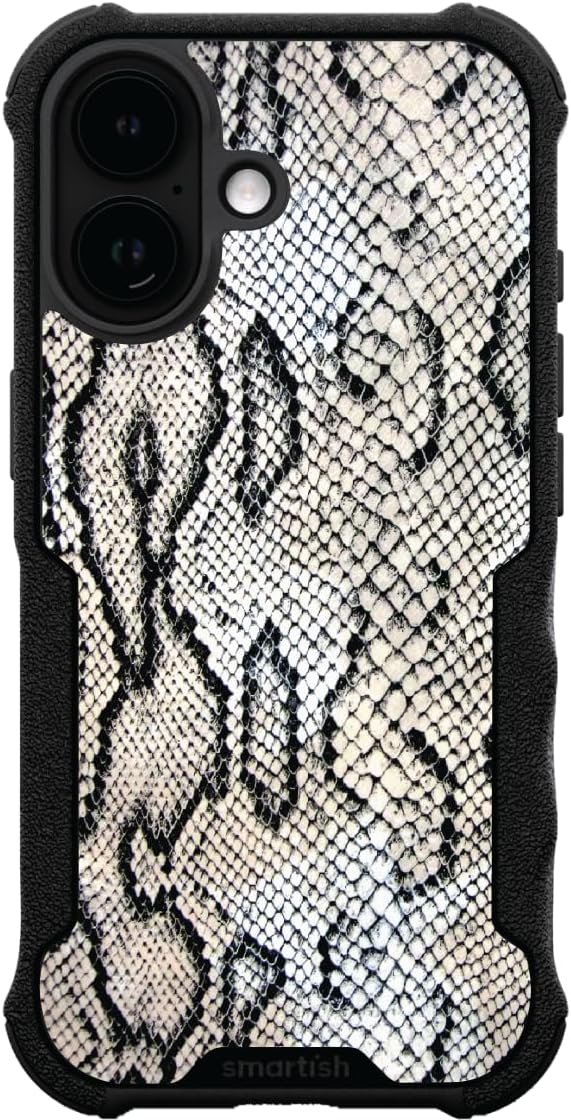 Smartish - Sssssnakes Sssssskin - iPhone 17 MagSafe Armor Case - Gripzilla [Rugged & Tough] Heavy Duty Armor Case - Fits iPhone 17
