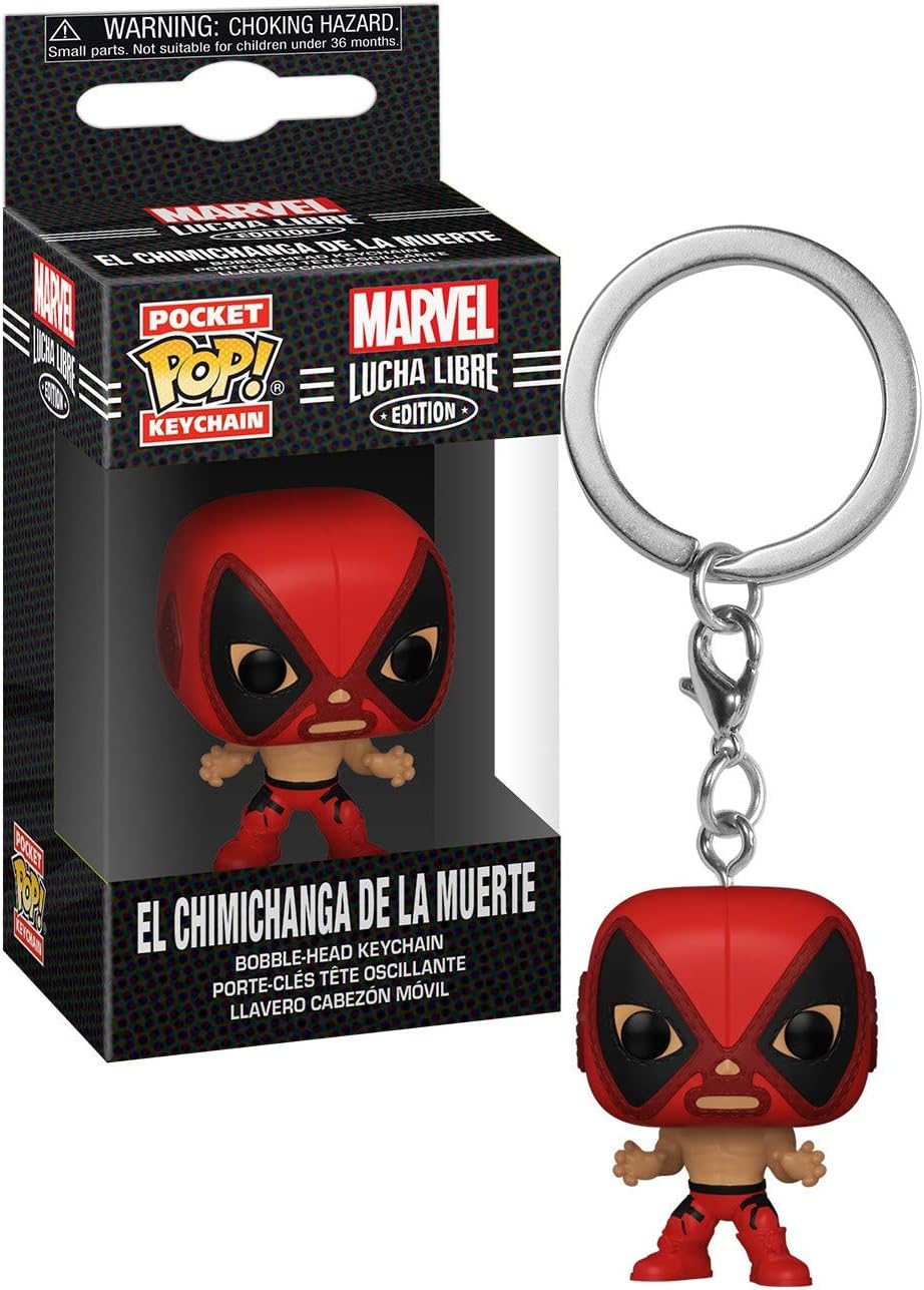 Funko Pop! Keychain: Marvel Luchadores - Deadpool