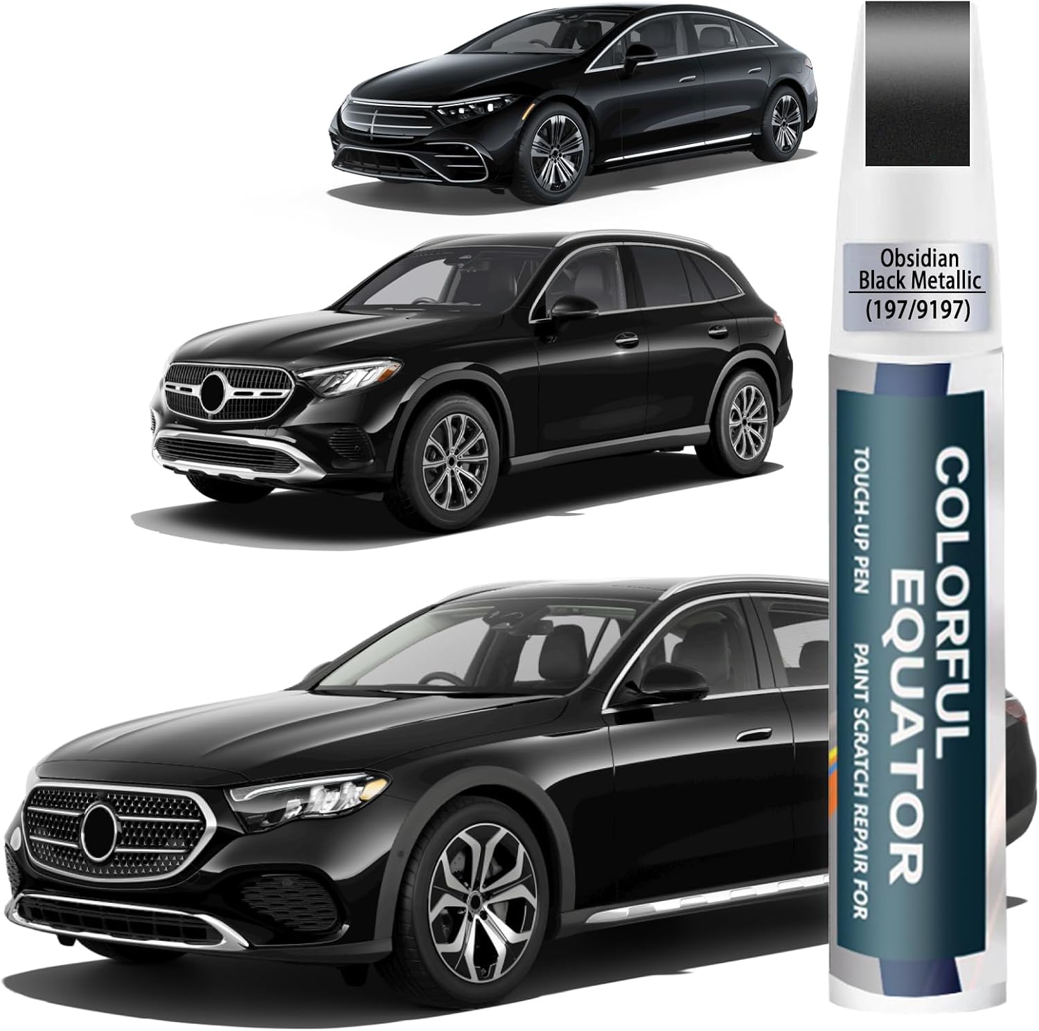 Touch Up Paint Compatible with Dodge Ram/Mercedes-Benz, Car Paint Pen Scratch Repair Two-In-One Touch Up Paint, Premium Car Scratch Remover for Deep Scratches