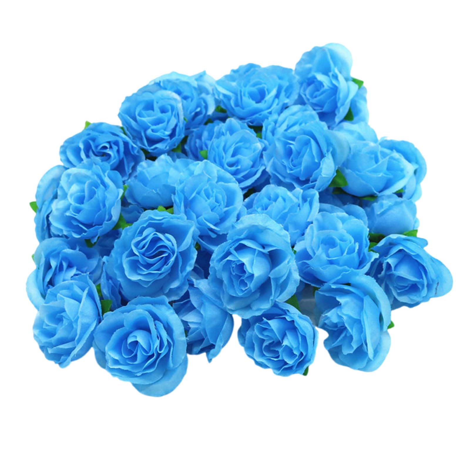Kalttoy 200Pcs Artificial Rose Flower Head 1.18Inch Small Rose Buds for Wedding Bouquets Floral Arrangements Home Decoration Home Decoration Flower