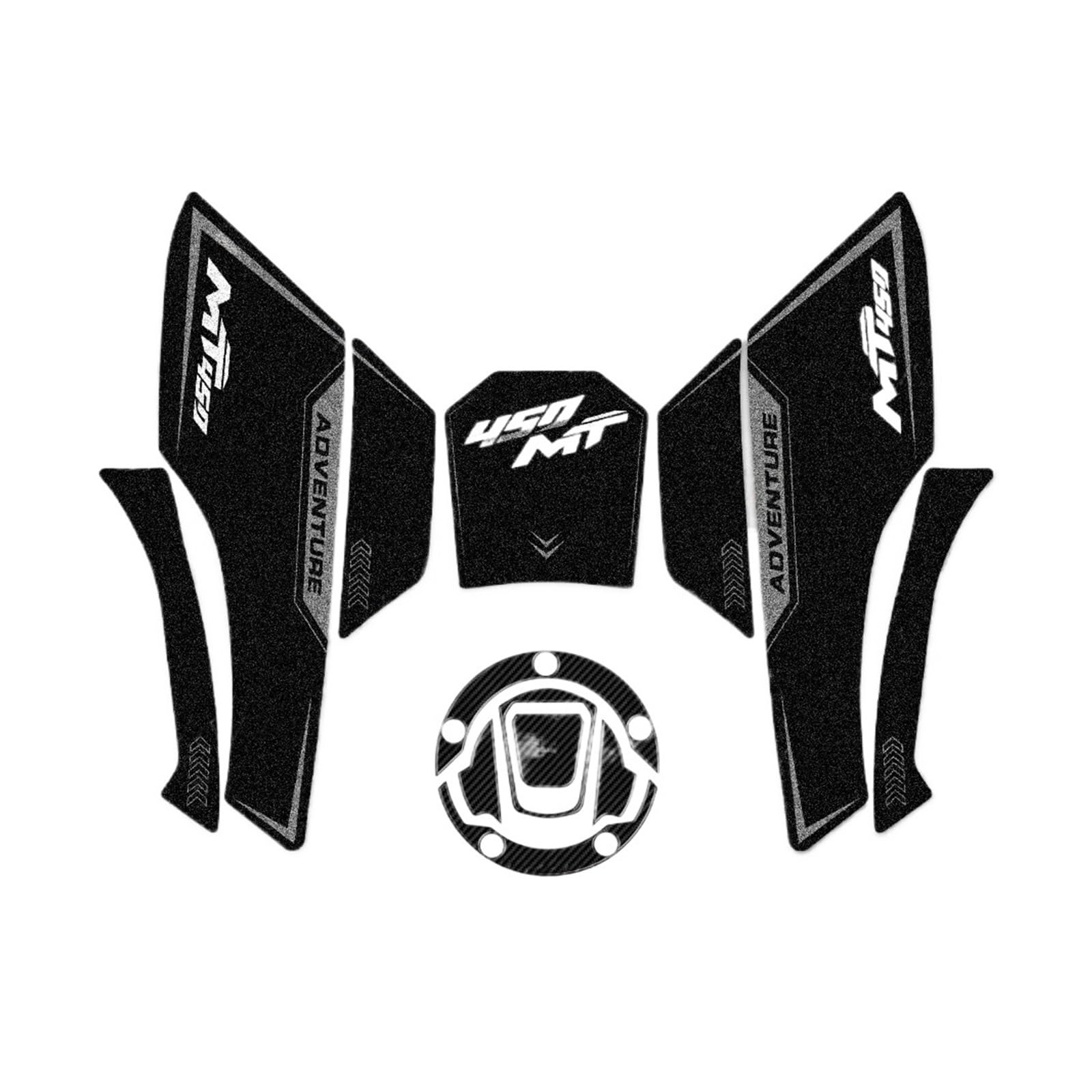 450MT Motorcycle Fuel Tank Sticker Pad Decal Oil Gas Cap Protector for Cfmoto 450mt 450 Mt Fuel Tank Pads Motorcycle