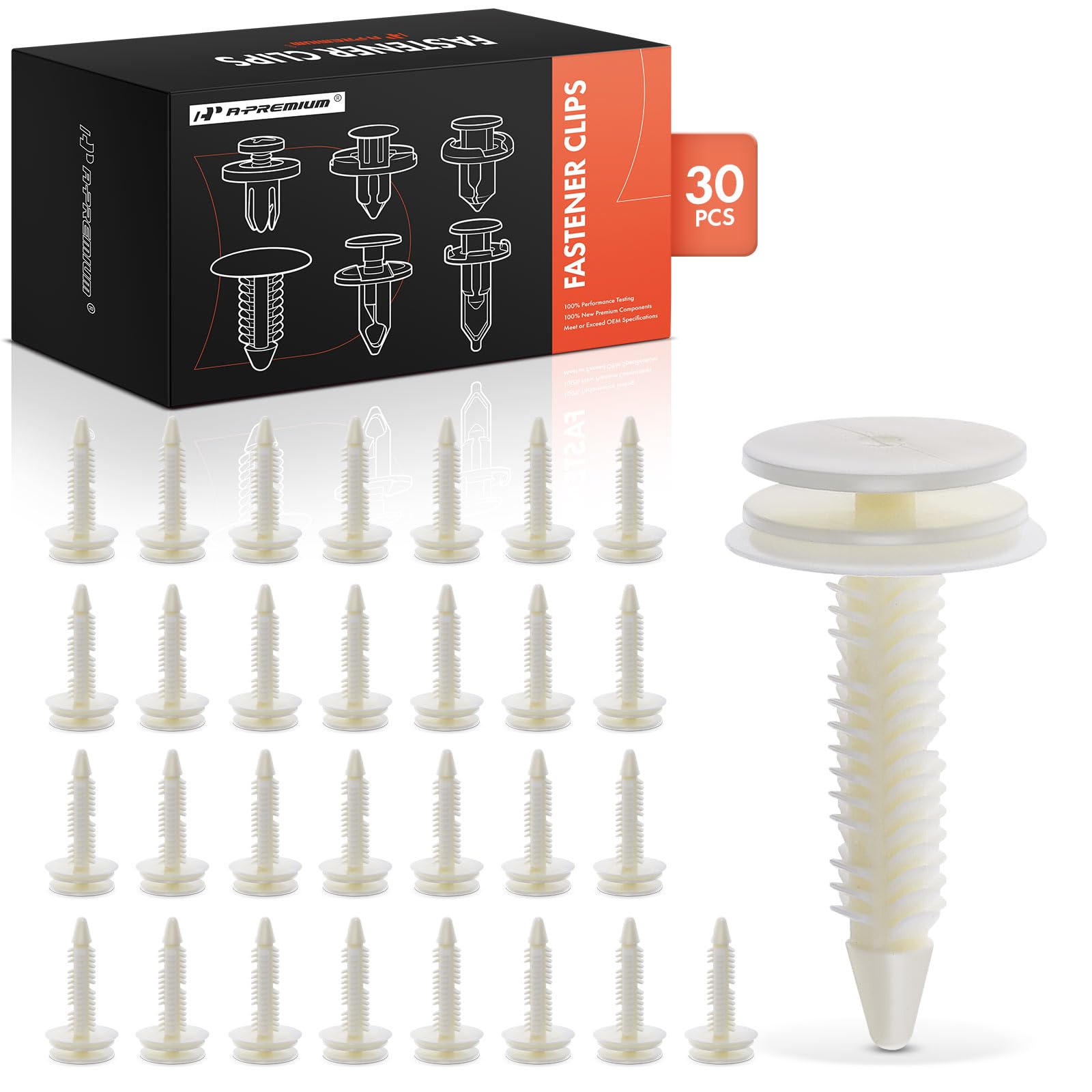 Amazon.com: A-Premium 30PCS Door Trim Panel Rivets Retainer Clips