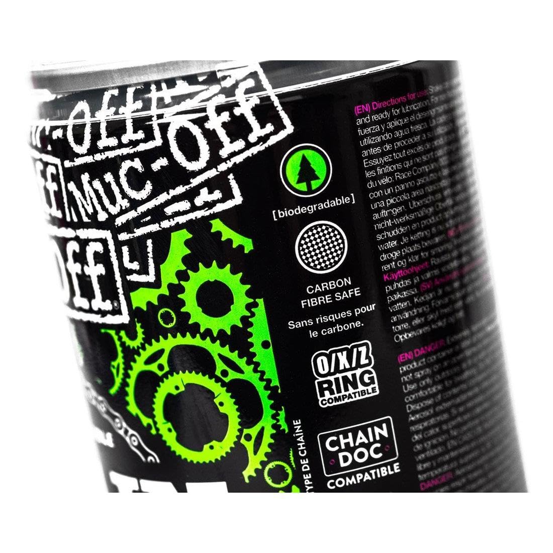 Muc-Off Chain Cleaner, 400ml – Odtłuszczacz w Sprayu i Preparat do Czyszczenia Łańcucha Rowerowego – Płyn do Czyszczenia Łańcucha Rowerowego do Rowerów MTB/Gravelowych/Szosowych