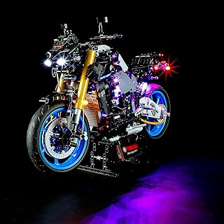 BRIKSMAX Led Lighting Kit for Lego Yamaha MT-10 SP - Compatible with Lego 42159 Technic Car Building Set- Not Include Lego Set