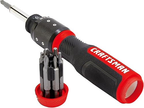Miniatura 3 de CRAFTSMAN Destornillador de trinquete SpeedDrive de 15 piezas (CMHT68134)