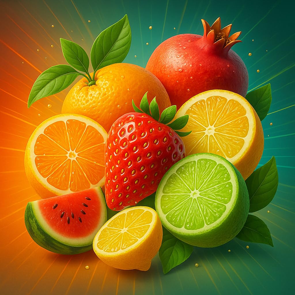 Pure Fruit Edition - Kolekcja Sasami Signature - Zestaw 10 x 10ml koncentratów aromatów - Wegańskie