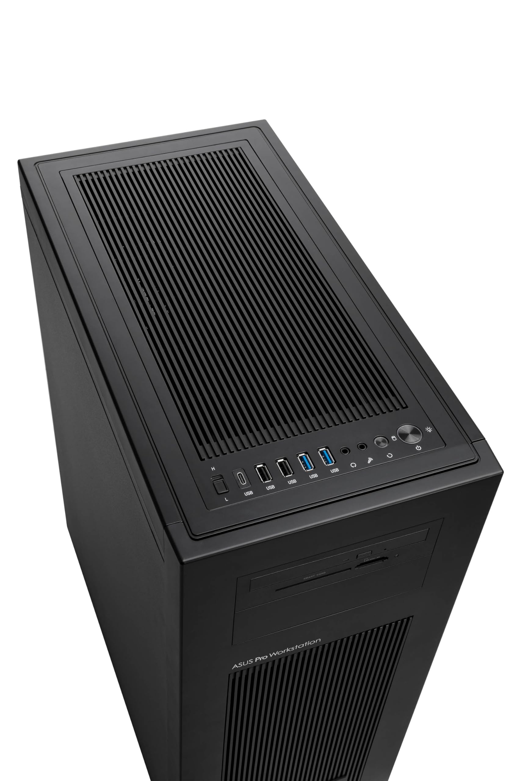 ASUS ExpertCenter Pro ET700I W7-B-750 Performance AI workstation supporta Intel Xeon W-3400 / W-2400, PCIe 5.0, DDR5 ECC, 2x 2.5Gb LAN, 2x M.2, 2x supporto GPU, 750W 80 PLUS Gold PSU, USB 20Gbps