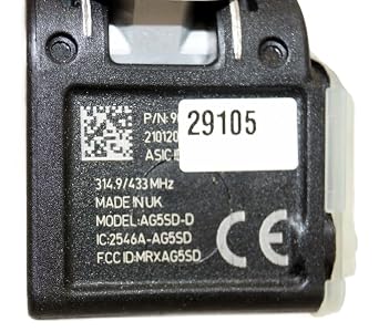 Schrader TPMS 29105 Clamp-in Fixed Angle 315MHz Sensor