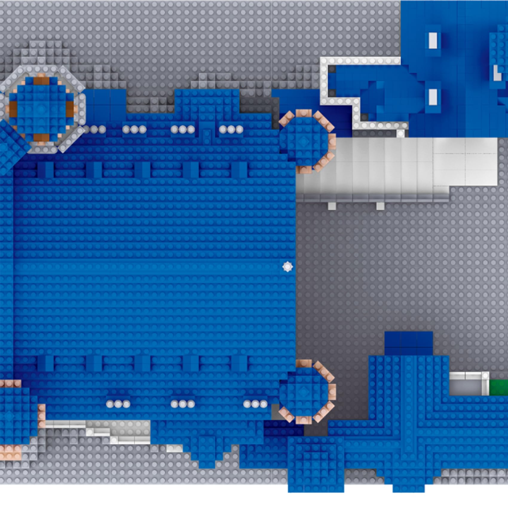 LULUFUN Set Statua Della Libertà In Mini Mattoncini - 2810 Pezzi Per Adulti E Ragazzi - 3