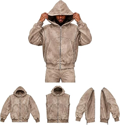 Jackets for Men Winter Jackets for Men Cotton Casual Vintage Vest