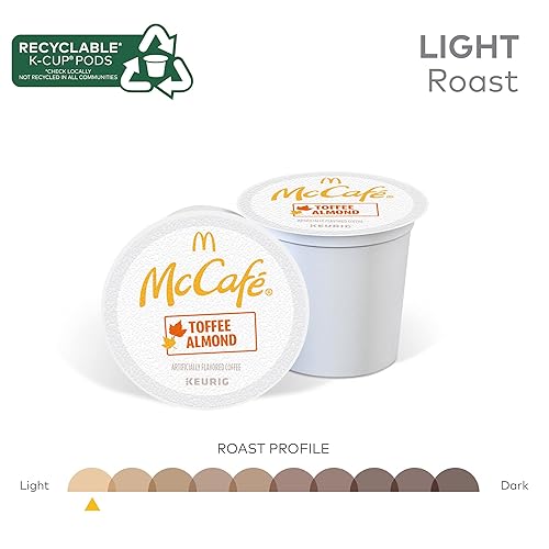 Miniatura 4 de McCafe Café de almendras y caramelo, cápsulas Keurig de una sola porción K-Cup de 72