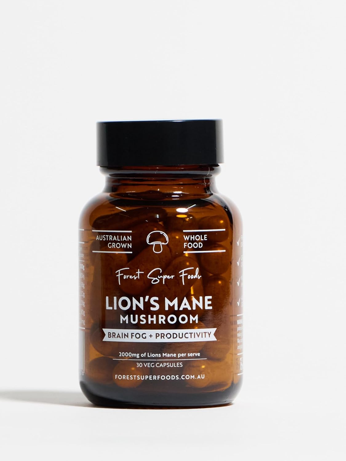 Lions Mane Mushroom | Australian Grown | Freeze Dried | 7 Day Supply - Amazon product rated Grade B