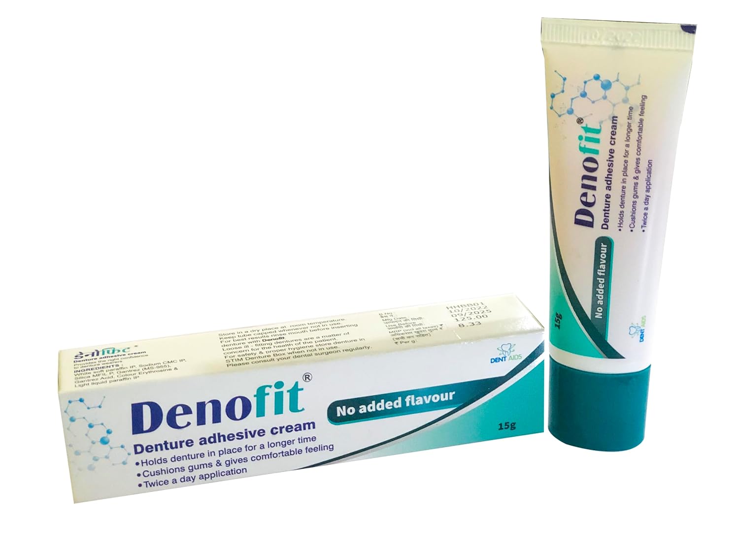 Denofit Denture Adhesive Cream (Pack of 1) Amazon.in Health