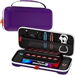 ProCase Carrying Case for Nintendo Switch 2 (2025) with 24 Game Card Slots, Hard Portable Travel Case Storage Bag Protective Pouch for 2025 Nintendo Switch 2 Console and Accessories -Black