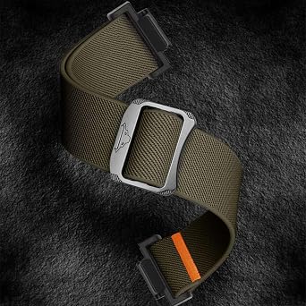 YOOSIDE Soft Stretchy Loop Durable Watch Strap for Casio gshock DW-5600/8900, Elastic Nylon Adjustable Braided Wristband for GA-100/GW-B5600/GB-5600 /GW-6900