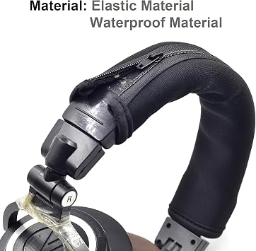 defean Headphone Protector Headband Fabric Compatible with Audio Technica M30 M40 M50 M50X M50S M40X Headphone