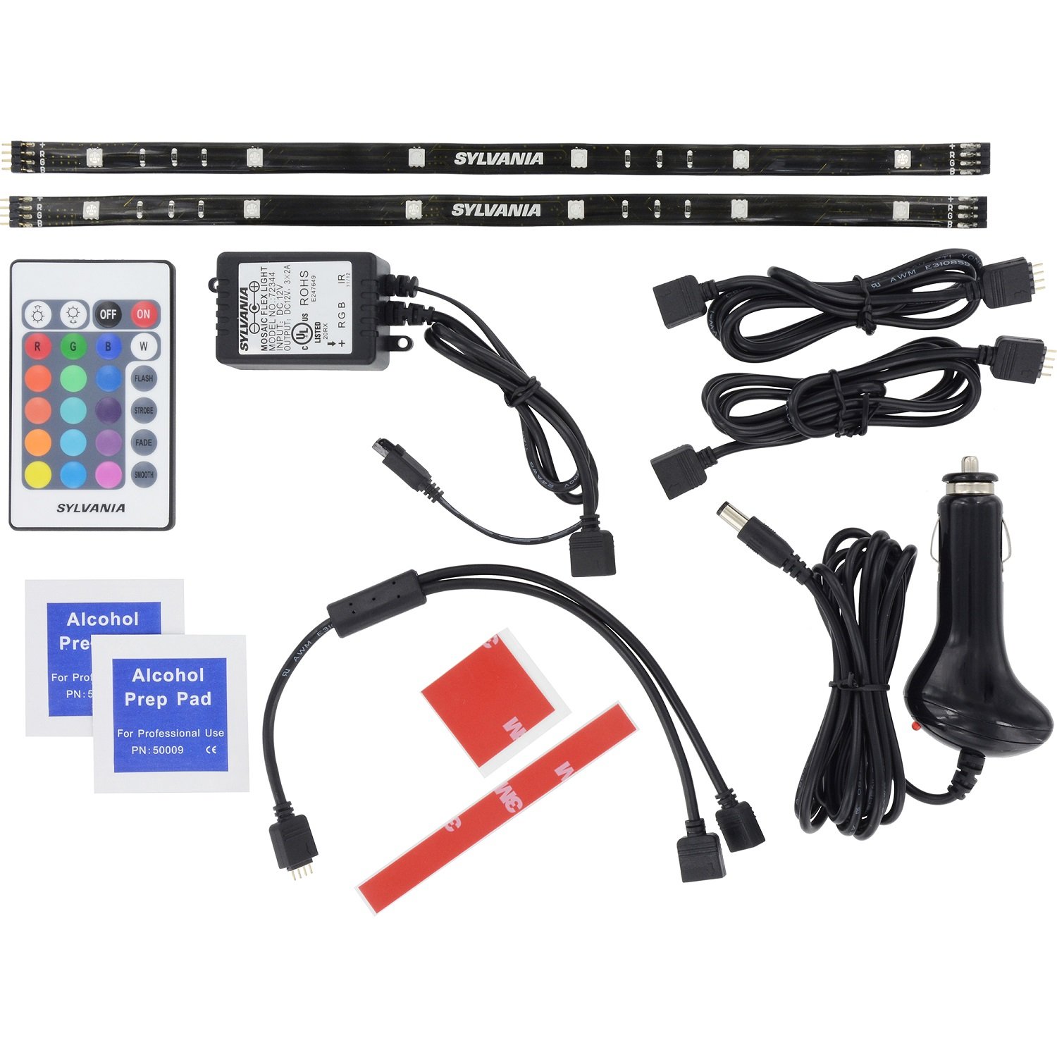 SYLVANIA ZEVO Interior LED Strip Kit with Remote