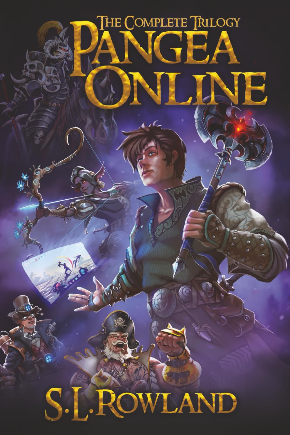 Pangea Online: The Complete Trilogy: A LitRPG Adventure: The Complete LitRPG Trilogy