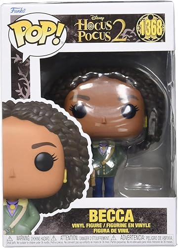 Funko Pop! Disney Disney Hocus Pocus 2- Becca con accesorios - Figura de vinilo coleccionable - Idea de regalo - Productos oficiales - para niños y