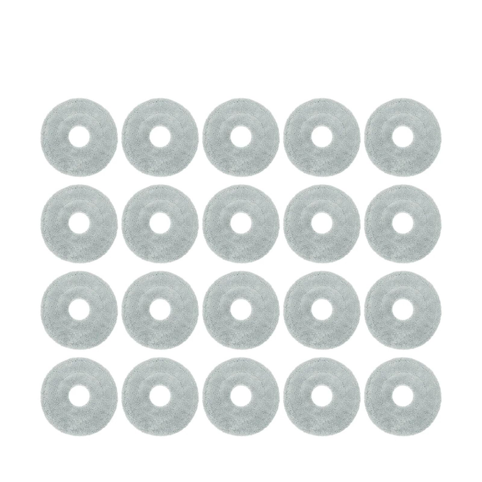 VIXWDRUTY Compatible For Ecovacs，Compatible For DEBOT，X1/X2/T10/T20/T30 MAX/PRO/T50/DEX86 Parts Main Roller Side Brush Filter Mop Cloth(C-10PCS)