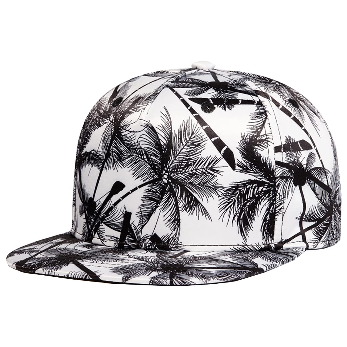 Wholesale Mens Snapback Baseball Cap Hip Hop Style Flat Visor Adjustable Outdoor Cap Unisex Adjustable Breathable