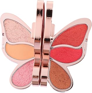 Beaupretty 1Pc Paleta De Sombras Sombras Cremosas Blush Glitter Maquiagem Bochecha Blusher Sombra Para Os Olhos Menina Koi Carpa Make Up Abs Mulher Glitter Sombra Para Os Olhos Base Útil