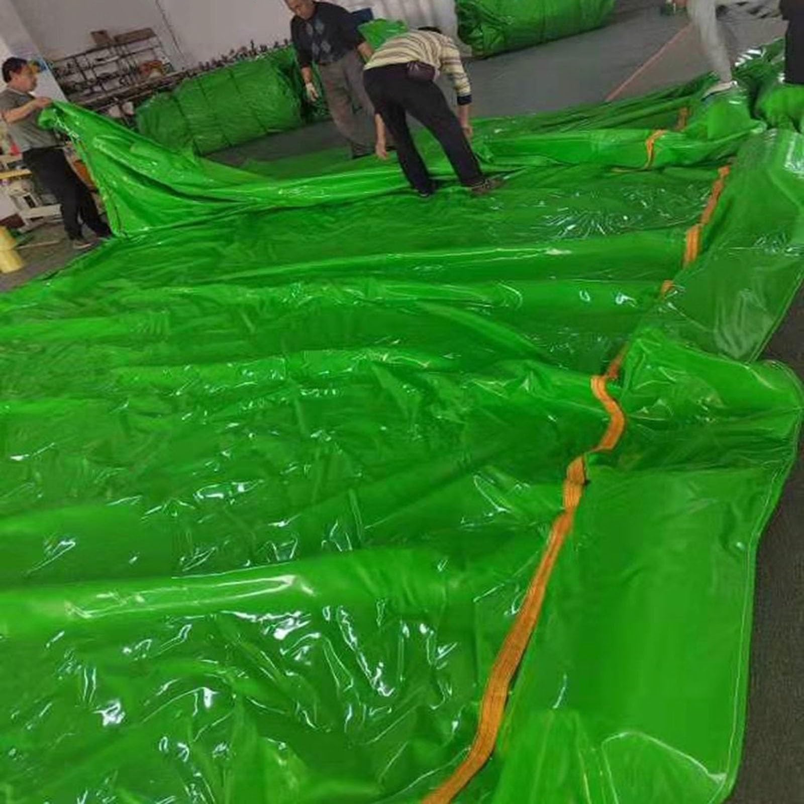 Meeröl-Containment-Boom, anpassbarer Wasserabfallschutz für Ölflecken, Seetang und Müll, schwimmende PVC-Ölsperre mit Zubehör zur Vermeidung von Verschmutzung