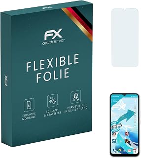 atFoliX Screen Protector compatible with Gigaset GS5 Lite Protector Film, ultra clear and flexible FX Screen Protection Film (3X)