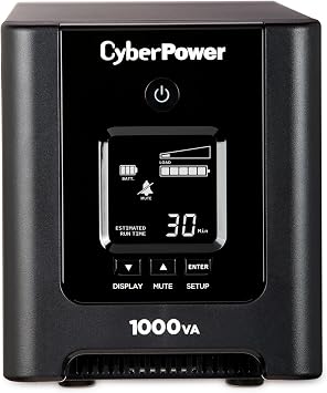 CyberPower OR1000PFCLCD PFC Sinewave UPS Battery Backup and Surge Protector