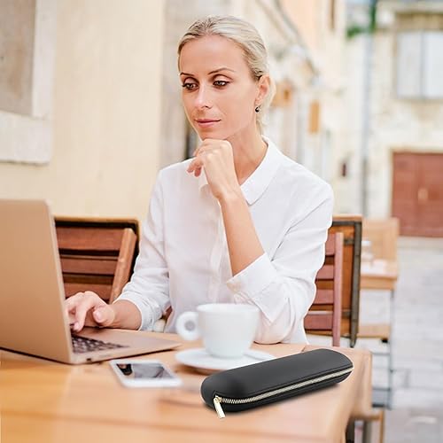 Miniatura 8 de FERYES Soporte para brochas de maquillaje de viaje, magnético anticaídas de silicona, portátil, soporte para brochas de rostro, organizador de