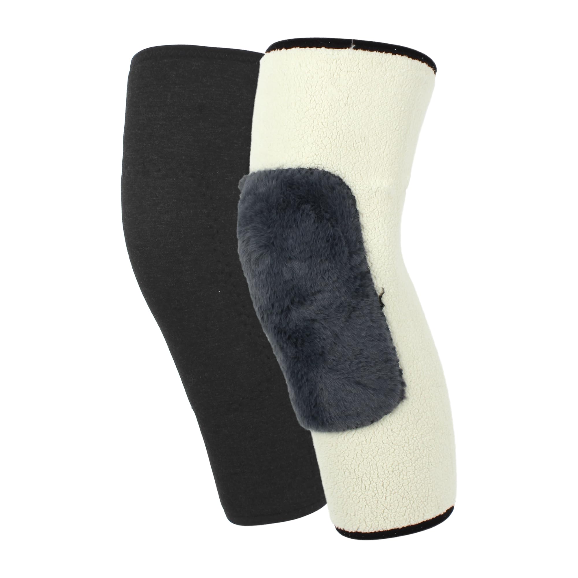 Winter Warm Beinwärmer Kniewärmer für Alte Leute - Verdicken Knieschützer Verlängern Knieschoner Winddicht Elastische Kneepad