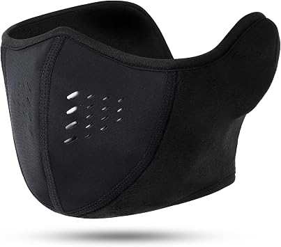 WTACTFUL Breathable Half Face Mask for Men Women Warm Thermal Balaclava | Windproof Skiing Snowboarding Motorcycle Cycling Hiking Winter Cold Weather Outdoor Sports