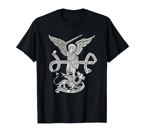 St Michael Archangel Catholic Angel Defend us T-Shirt