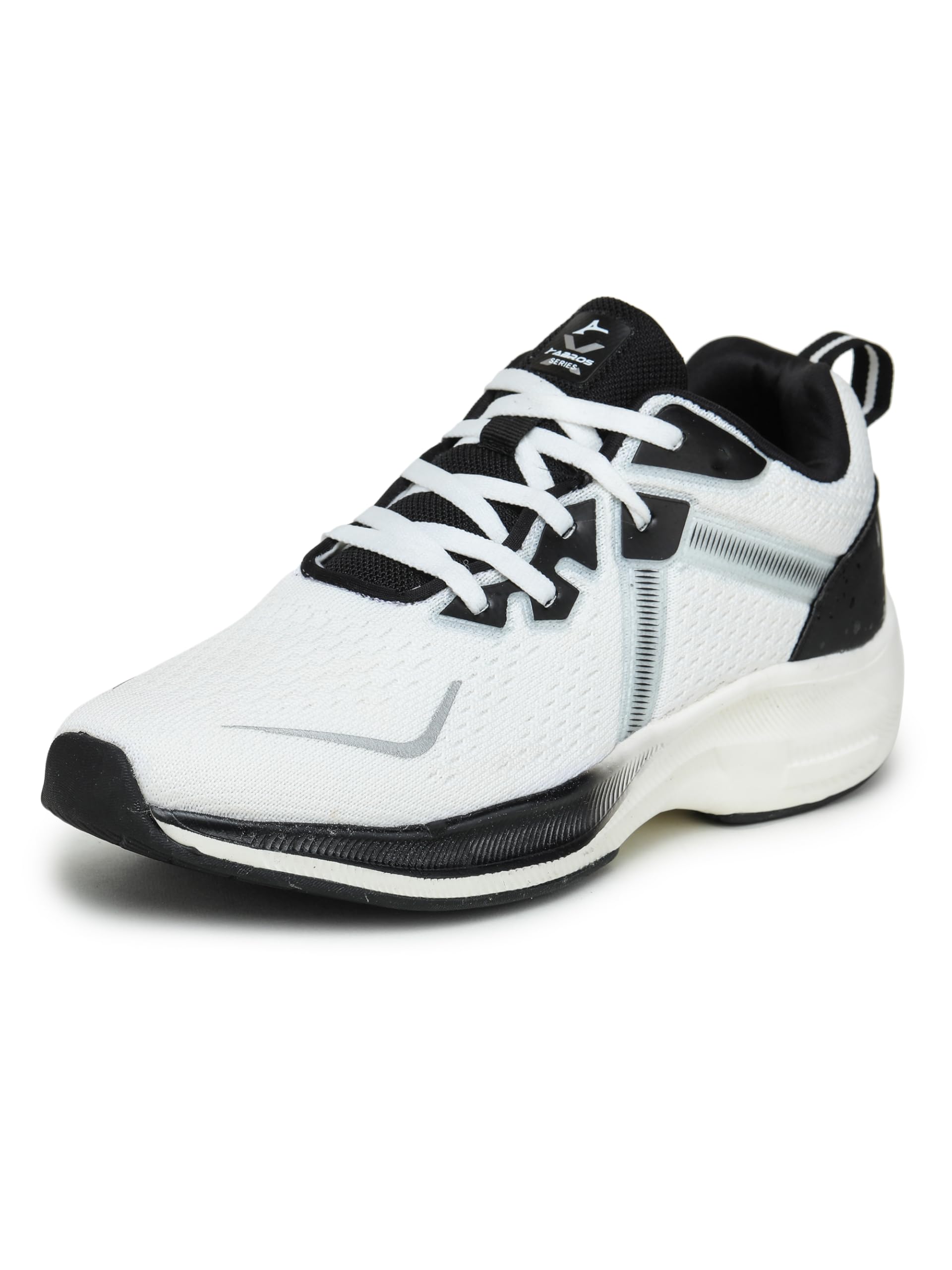 ABROS Men Speed ASSG1114 Mesh Sport Shoes_White/Black_7UK (B0BY2MNN8G) Amazon Price History, Amazon Price Tracker
