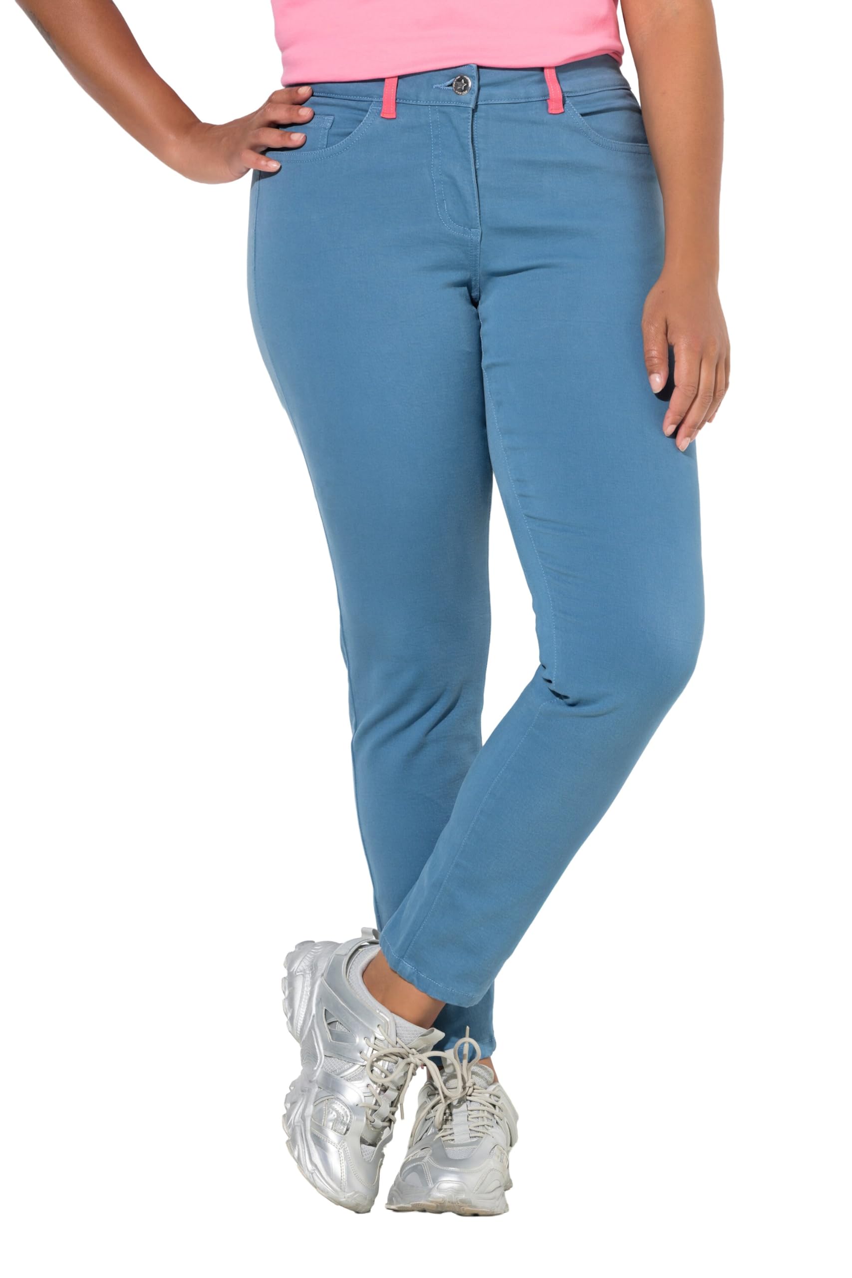 Angel of Style Damen große Größen Übergrößen Plus Size Jeans Emma, Slim Fit, farbige Gesäßtaschen, 5-Pocket 846892