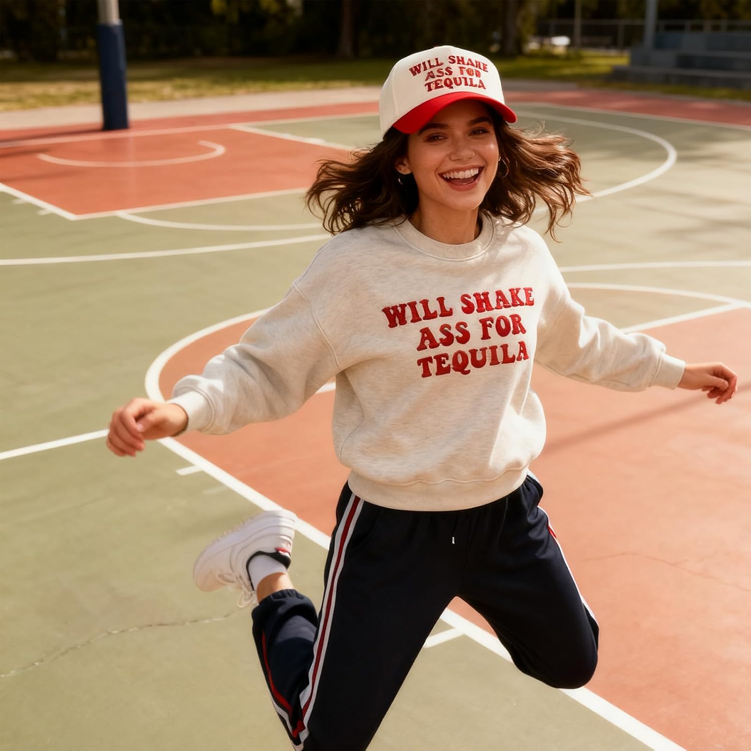 Funny Gag Trucker Hat I'm A Liability -Embroidery Funny Hats Adjustable Baseball Cap for Men WomenBlack - Image 3