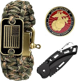 Marine Corps Paracord with Outdoor MutiTools - The for Marine Corps Heroes!