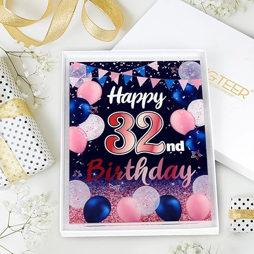 Miniatura 137 de LINGTEER Happy 11th Birthday Decorations, 2Pcs Black&Gold Stand Print Acrylic Table Centerpieces Backdrop Board- Cheers to 11 Years Old Fun Birthday