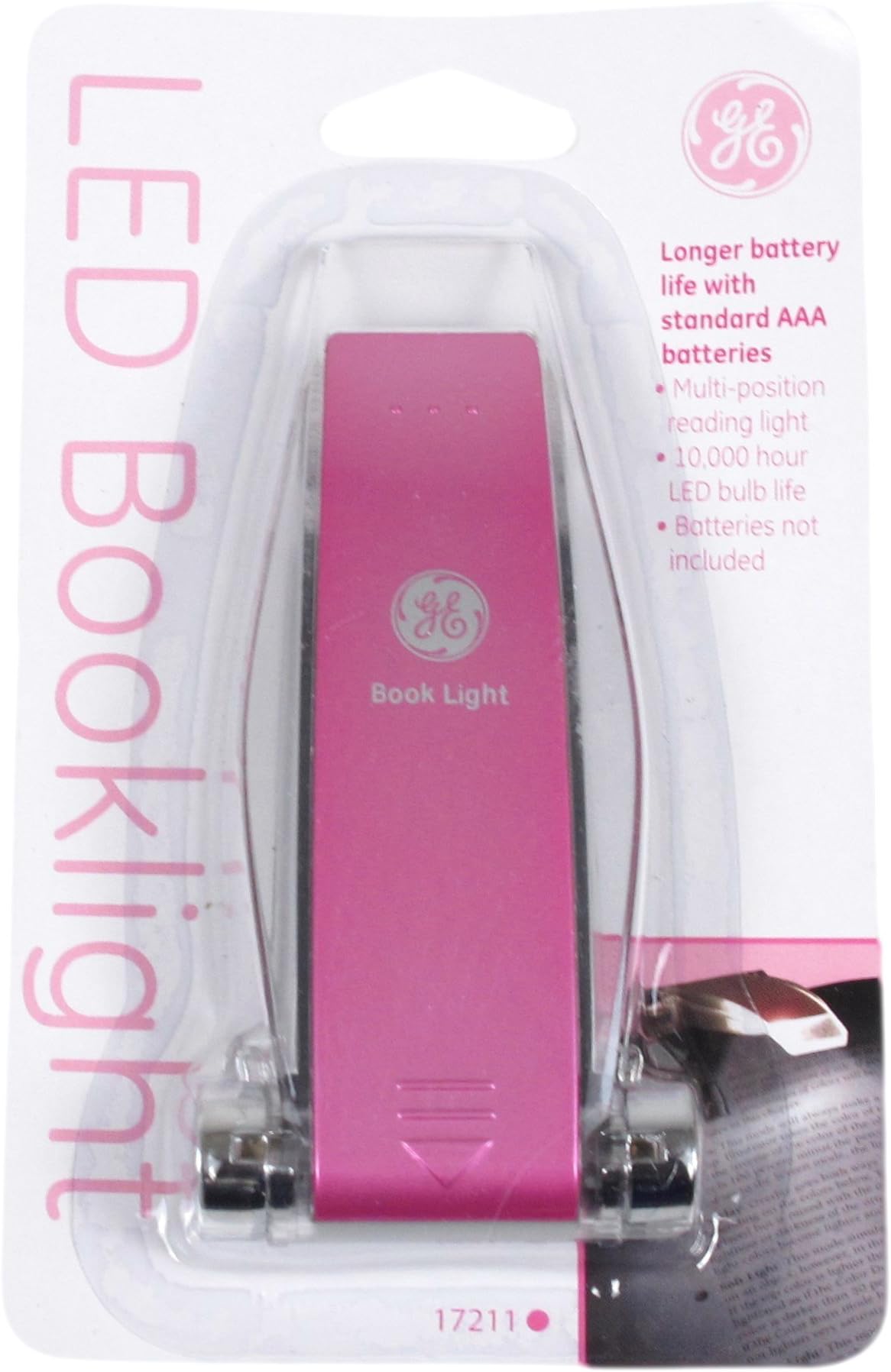GE LED Book Light Pink Color